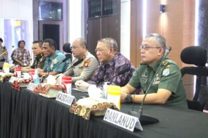 Kasdam XII/Tpr Hadiri Rakor Lintas Sektoral Operasi Ketupat Kapuas 2023