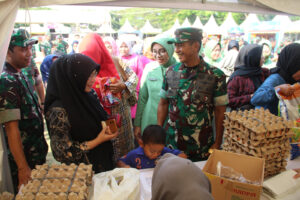 Peresmian Bazar Ramadhan 1444 H Melalui Video Conference Bersama Panglima TNI
