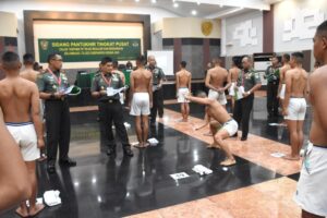 Sidang Pantukhir Tingkat Pusat Calon Tamtama PK TNI-AD Reguler dan Keagamaan Gel I TA 2023 Subpanpus Kodam Jaya