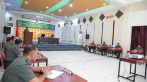 174 Calon Tamtama PK TNI AD Reguler dan Keagamaan Ikuti Sidang Pantukhir