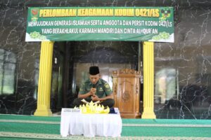 Semarakkan Bulan Suci Ramadhan Kodim 0421/Ls Gelar Perlombaan Keagamaan