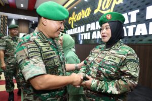 Kasad Terima Laporan Kenaikan Pangkat 47 Pati TNI AD, Termasuk Danjen Kopassus Termuda dan Dua Kowad