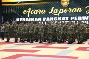 Kasad Terima Laporan Kenaikan Pangkat 47 Pati TNI AD, Termasuk Danjen Kopassus Termuda dan Dua Kowad