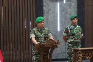 Kasad Terima Laporan Kenaikan Pangkat 47 Pati TNI AD, Termasuk Danjen Kopassus Termuda dan Dua Kowad