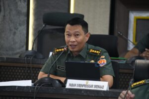 Sreenad Gelar Rapat Panprogar UO TNI AD Triwulan I TA 2023
