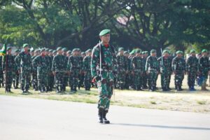 Pangdam IM Pimpin Upacara Bendera Bulanan tanggal 17 April 2023 di Lapangan Blang Padang