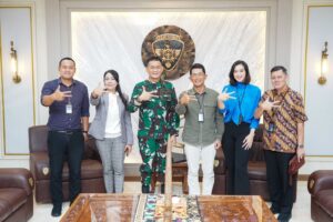 Pangdam IX/Udayana Terima Audiensi Regional CEO Bank Mandiri XI Bali-Nusra
