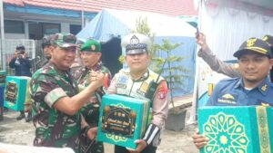 Komandan Kodim 1015/Sampit Dampingi Rombongan Gubernur Kalteng Pantau Arus Mudik
