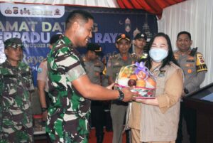 Pastikan Terjaga Kondusivitas Wilayah, Dandim 0510/Tigaraksa Bersama Kapolres Tangerang Tinjau Pospam Dan Posyan