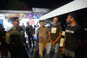 Kunjungan Pangdam IM ke Pos Pengamanan Hari Raya Idul Fitri 1444 H