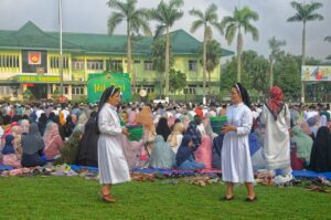 Sholat Idul Fitri, Perkokoh Toleransi Umat Beragama Banyumas