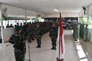 Dandim 1002/HST Pimpin Korps Raport Pindah Satuan.