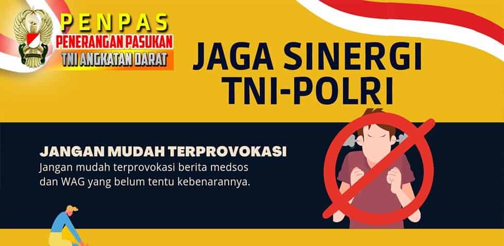 Jaga Sinergi TNI - Polri
