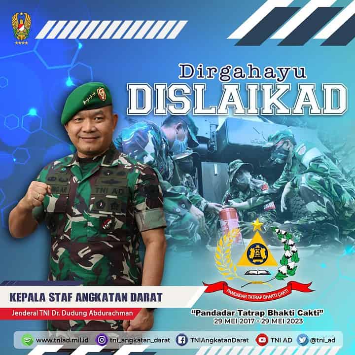 Dirgahayu Dislaikad "Pandadar Tatrap Bhakti Cakti" 29 Mei 2017 - 29 Mei 2023