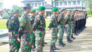Tingkatkan Sinergitas, TNI-Polri Kalimantan Utara Gelar Karya Bakti