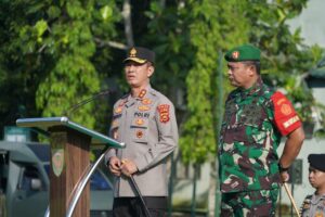 Wujud Sinergi dan Soliditas, TNI-Polri di Jambi Gelar Apel Bersama