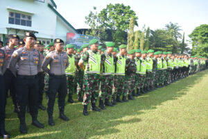 Wujud Sinergi dan Soliditas, TNI-Polri di Jambi Gelar Apel Bersama