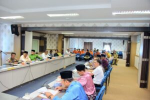 Rapat Evaluasi Penanganan Karhutla di Bengkalis