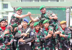Pangdam XII/Tpr Terima Penyerahan Pasukan Dari Mayjen TNI Sulaiman Agusto