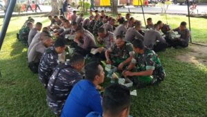 Dandim 0413/Bangka Selaku Komandan Apel Bersama Sinergitas Tni Polri Provinsi Bangka Belitung