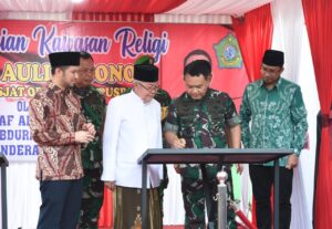 Kasad Resmikan Kompleks Pemakaman Auliya (Kyai) Sono Sidoarjo