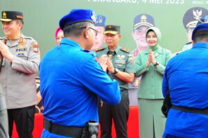 Halal Bihalal 1444 H Danrem 031/WB – Polda Riau, Sinergitas dan Soliditas TNI - Polri
