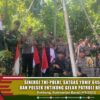 Sinergi TNI-Polri, Satgas Pamtas Yonif 645/GTY Gelar dan Polsek Entikong Gelar Patroli Bersama