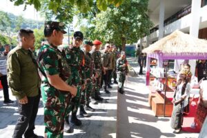 Panglima TNI Didampingi Pangdam IX/Udayana Tinjau Kesiapan Venue dan Penempatan Personel Pengamanan KTT ASEAN