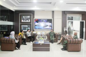 Pangdam XII/Tpr Terima Kunjungan Silaturahmi Kepala Cabang Bank Mandiri Kalbar