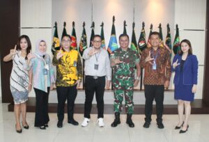 Pangdam XII/Tpr Terima Kunjungan Silaturahmi Kepala Cabang Bank Mandiri Kalbar