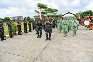 Kasad Tinjau Pembangunan Rumah Dinas Prajurit Divif 3 Kostrad