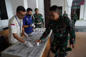 Kodam Iskandar Muda dan BNNP Aceh Sidak Pengecekan Urin Personel Makodam IM