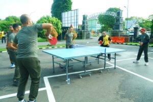 Perkokoh Sinergitas TNI - POLRI Kompak Olahraga Bersama