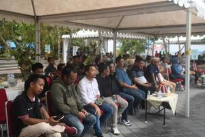 Korem 142/Tatag Silahturahmi dengan Insan Pers dan Masyarakat di Wisata Plaza Pulau Karampuang