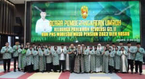 Kasad Berangkatkan Umroh Putra-Putri Pahlawan Revolusi dan PNS Mabesad Jelang Purna Tugas
