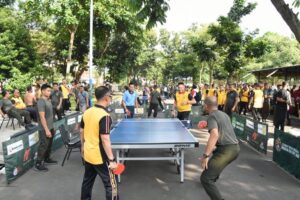 Perkokoh Sinergi TNI-Polri, Kodam Jaya Gelar Olah Raga Bersama