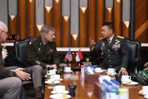 Bahas Kerja Sama Militer, Kasad Terima Kunjungan Kepala Staf US Army