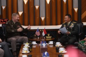 Bahas Kerja Sama Militer, Kasad Terima Kunjungan Kepala Staf US Army