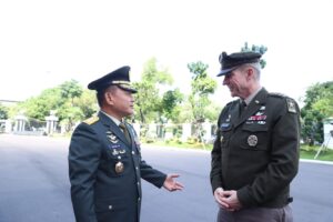 Bahas Kerja Sama Militer, Kasad Terima Kunjungan Kepala Staf US Army