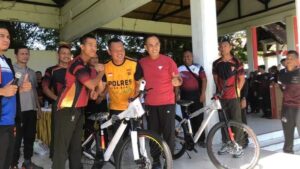Tingkatkan Sinergitas TNI-Polri, Korem 012/TU dan Polres Abar Olahraga Bersama