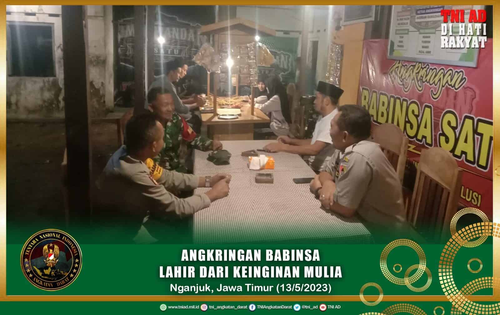 Angkringan Babinsa Lahir Dari Keinginan Mulia