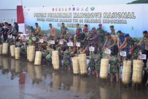 Pangdam V/Brawijaya Hadiri acara Puncak Penanaman Mangrove Nasional