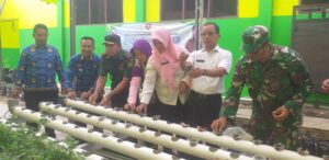 Kodim 0426 Ajari Pelajar Tanam Cabe dan Bawang