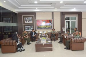 Pangdam XII/Tpr Terima Kunjungan Konsul Malaysia dan Kepala MMLO Pontianak
