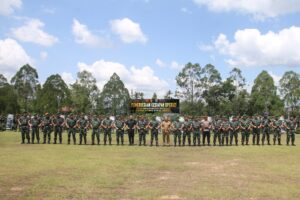 Pangdam XII/Tpr Periksa Kesiapan Operasi Satgas Yonarmed 16/TK