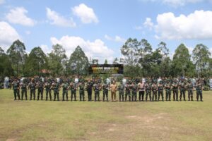 Pangdam XII/Tpr Periksa Kesiapan Operasi Satgas Yonarmed 16/TK