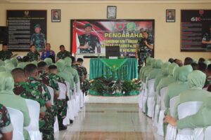 Kunjungan Kerja Pangdam XIV/Hasanuddin di Wilayah Kodim 1416/Muna