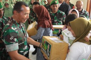 Kunjungan Kerja Pangdam XIV/Hasanuddin di Wilayah Kodim 1416/Muna