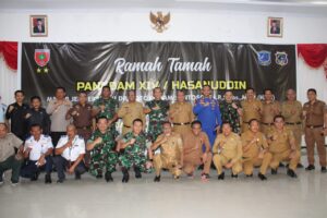 Kunjungan Kerja Pangdam XIV/Hasanuddin di Wilayah Kodim 1416/Muna