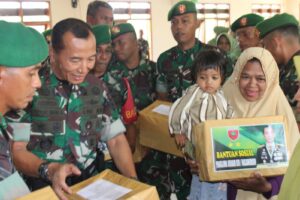 Kunjungan Kerja Pangdam XIV/Hasanuddin di Wilayah Kodim 1416/Muna